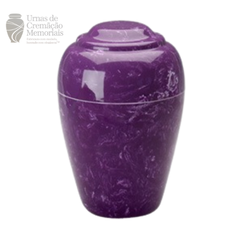 Purple Eternal Grace Marble Urn