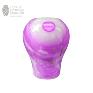Purple Artistic Onyx Cremation Urn