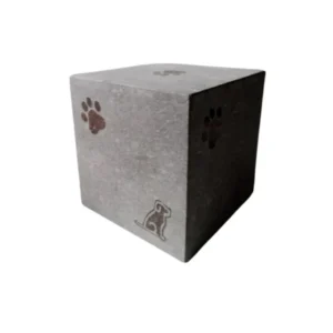 Paw Footprint Memorial Urn
