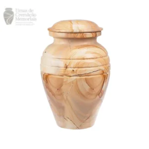 Majestic Plum Stone Urn